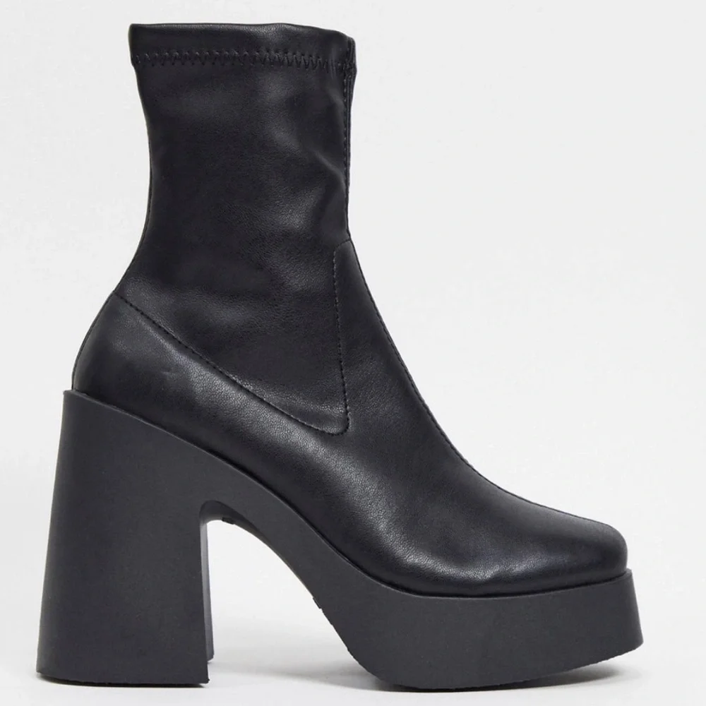 ASOS black ankle